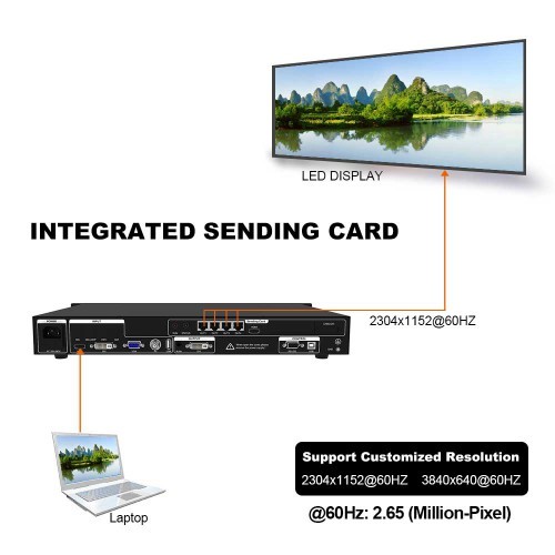 פרוססור וידיאו VS900PRO מבית ART LIGHT