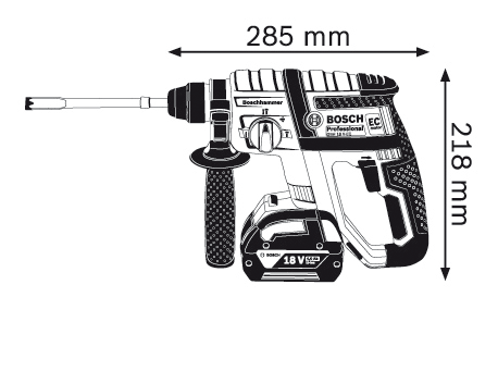 גוף פטישון  BOSCH GBH 18V LI EC 
