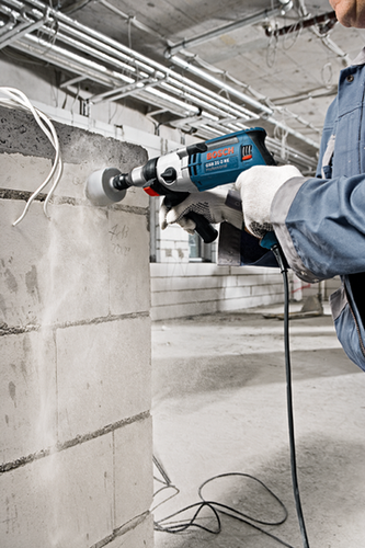 מקדחה רוטטת כולל אביזרים BOSCH GSB 21-2 RE