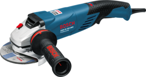 משחזת זוית + ידית + מזוודה BOSCH GWS 15-125 CIEH 