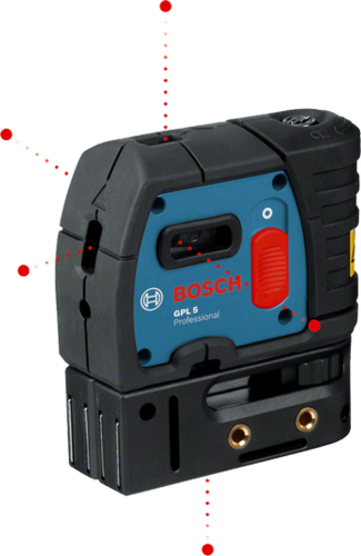 פלס 5 קרניים BOSCH GPL 5