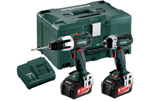 סט מקדחה רוטטת + אימפקט METABO COMBO SET 2.1.3