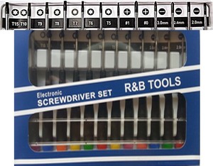  סט 12 מברגי שעון/פלאפון (9240)