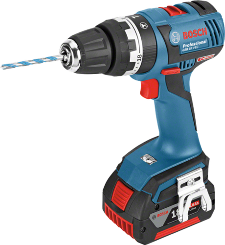 מברגה/ מקדחה רוטטת BOSCH GSB 18V-LI EC DYNAMIC