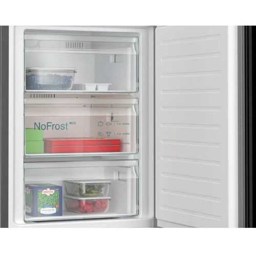 מקרר מקפיא תחתון 363 ליטר Siemens KG39NXXCF יחידה נירו' מושחרת 