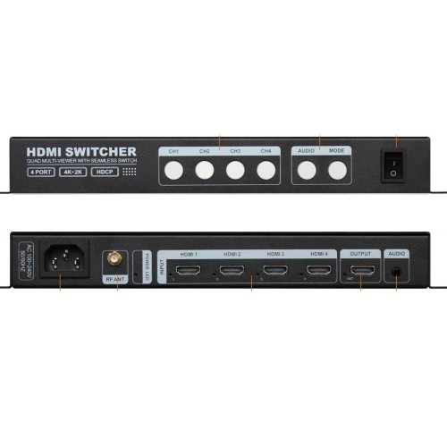 פרוססור וידיאו QMV-H4 מבית ART LIGHT