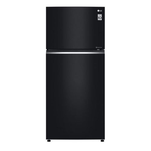 מקרר מקפיא עליון 506 ליטר LG GR-M6781BU זכוכית שחורה