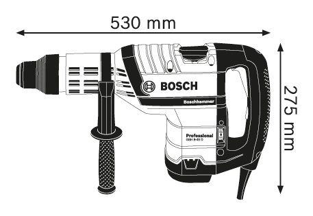 פטיש קידוח BOSCH GBH 8-45 D