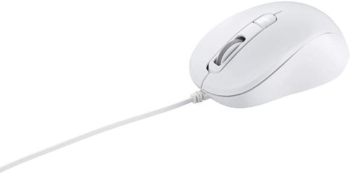 עכבר חוטי לבן MU101C Wired Blue Ray Mouse ASUS אסוס