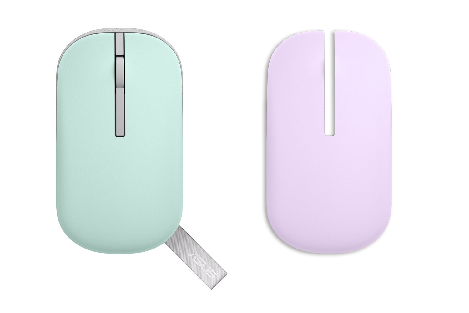 עכבר אלחוטי Asus MD100-LMP-BG אסוס - Lilach Mist + Light Green set