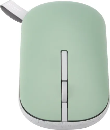 עכבר אלחוטי Asus  MD100 Marshmallow אסוס -  Cream + Brave Green set