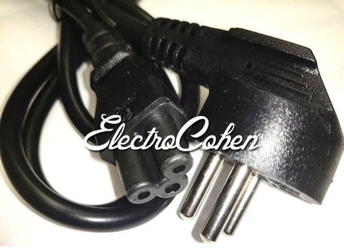 מארז 10 יחידות כבל חשמל מיקי מאוס למחשבים ניידים CABLE-M מאושר תו תקן