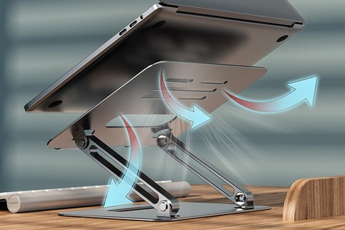 מעמד ארגונומי למחשב נייד Adjustable Laptop Riser Holder Ergonomic Foldable