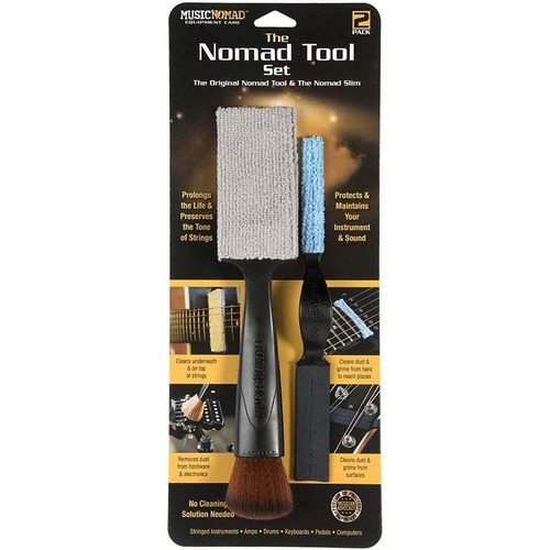 סט 2 מברשות לניקוי גיטרה The Nomad Tool MN204