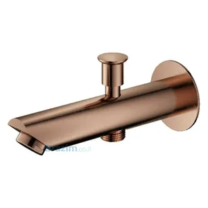 פיית מילוי פונטנה לאמבטיה 16 סמ עם בורר מצבים - רוז גולד