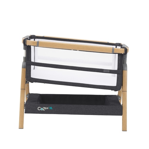 עריסה מתחברת שהופכת למיטת תינוק 2 ב- 1 CoZee XL אגוז סקנדינבי ואקרו
