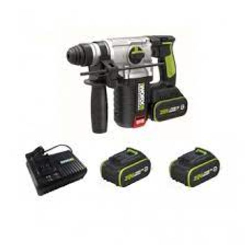 פטישון 24MM 20V ללא פחמים כולל סוללות 20V 2X4Ah + מטען מהיר