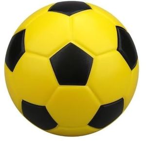 כדור משחק מספוג קוטר 20 ס"מ עם ציפוי PU איכותי (מגוון צבעים)