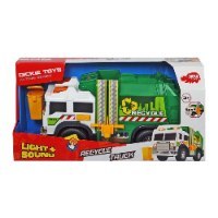 משאית אשפה צעצוע עם אורות וצלילים לילדים
