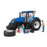 ברודר - טרקטור כחול - BRUDER NEW HOLLAND 03120