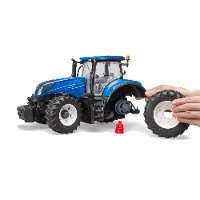 ברודר - טרקטור כחול - BRUDER NEW HOLLAND 03120