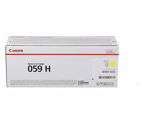 טונר מקורי צהוב Canon CRG059HY