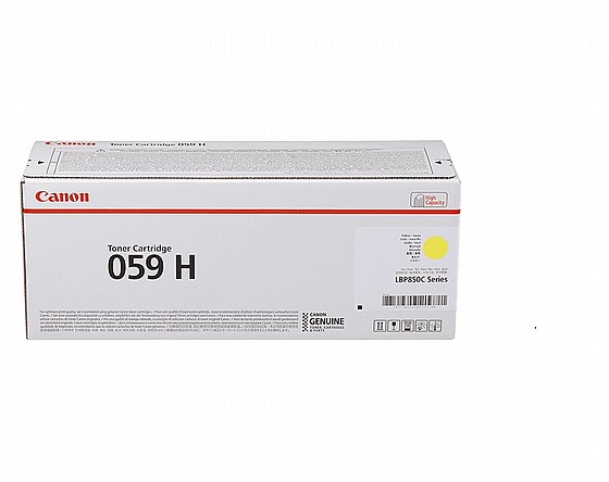 טונר מקורי צהוב Canon CRG059HY