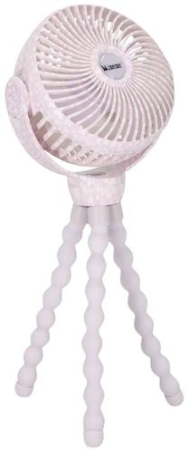 מאוורר נטען נייד לעגלת תינוק/סלקל/רכב עם 3 מהירויות וטעינת USB - לילך