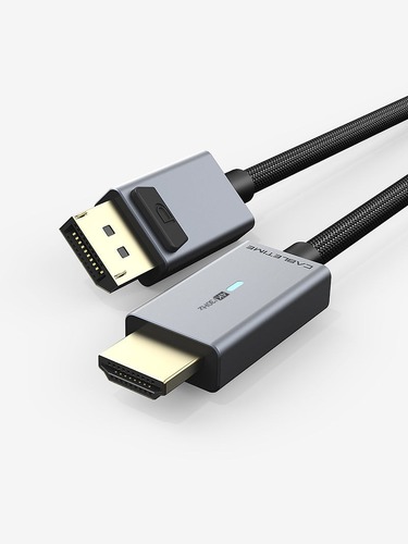 כבל  1.8 DP To HDMI Converter Cable 4K 30Hz