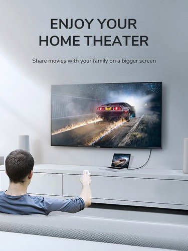 כבל  1.8 DP To HDMI Converter Cable 4K 30Hz