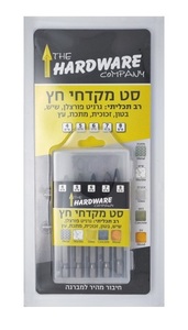  5 מקדחי חץ רב תכליתי 2 להבים 