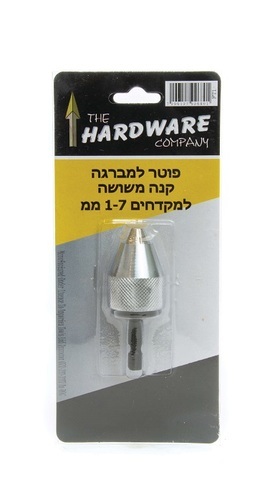  פוטר אוטומטי למקדח עד 6.5 מ''מ עם מתאם למברגה 