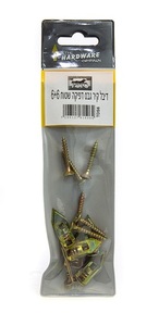 דיבל דפיקה שטוח לקיר גבס 6 יח