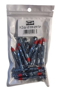  דיבל קיר גבס דפיקה פרפר 20 יח