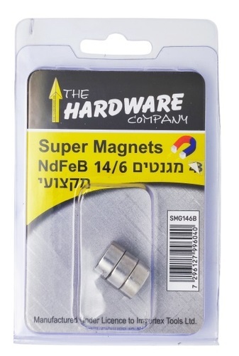  סופר מגנטים 14/6 מ