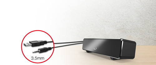 מקרן קול Genius USB-Mini Soundbar100