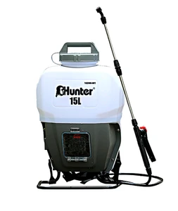 מרסס גב 15 ליטר נטען 18V סוללה 2AH ומטען HUNTER 102906-002