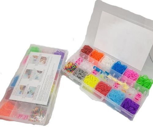 גומילום | גומיות להכנת צמידים - ערכה בינונית 