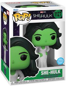 POP Vinyl: She-Hulk - Glitter She-Hulk- אריזה פגומה Funko