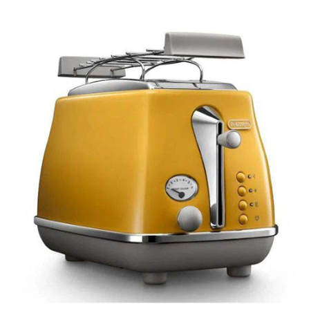 ‏מצנם צהוב Delonghi  דגם CTOC2103 .Y