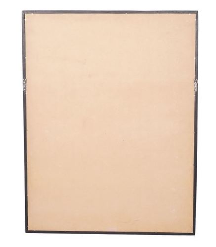 יצירת אומנות שחורה renton Large Black Wall Art Papier Mache 2 