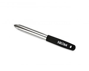 קישואן נירוסטה ידית שחורה SOLTAM סולתם