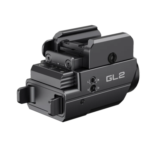 פנס כולל ציין לייזר טקטי לאקדח  KLARUS GL2 1000 Lumens Compact Tactical Rail Light