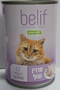 בליף שימורים לחתולים 400 גרם