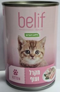 בליף שימורים לחתולים 400 גרם