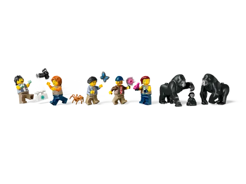לגו סיטי - מסוק חוקר ג'ונגל במחנה הבסיס   60437 LEGO 