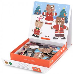 סט הלבשה משפחת הדובונים עם 54 מגנטים