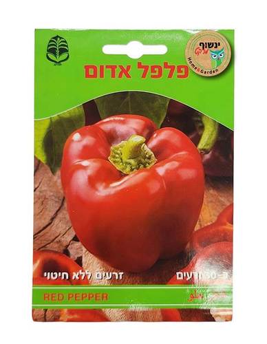 זרעי פלפל אדום