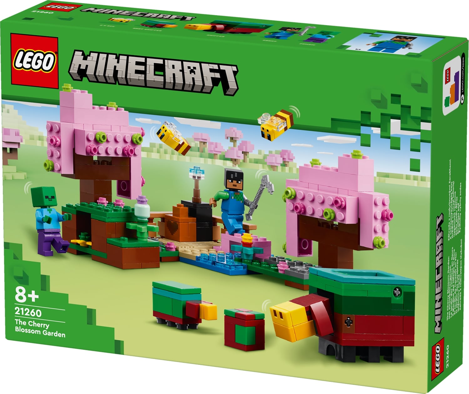 לגו Minecraft גן פריחת הדובדבן (21260)