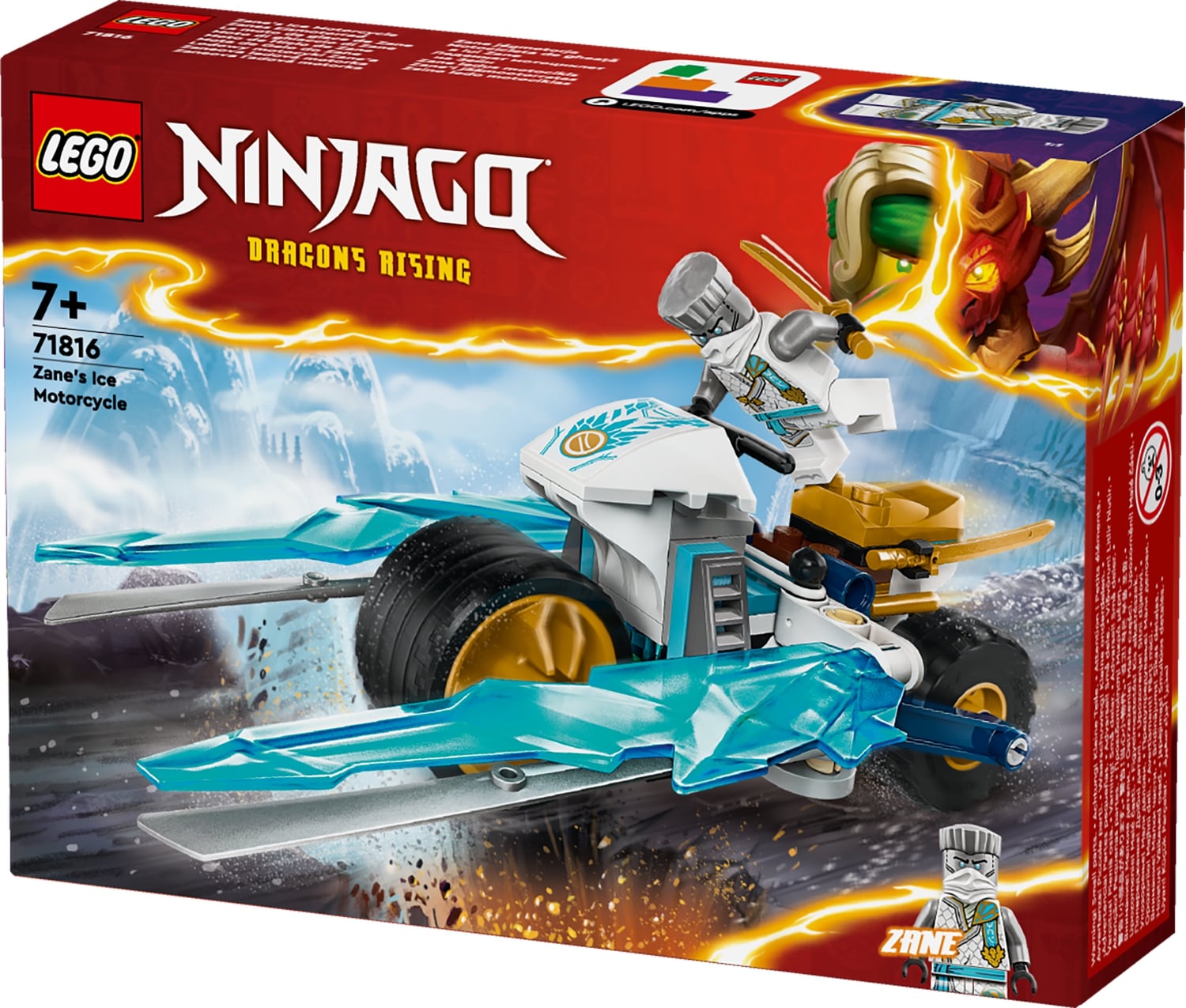 לגו Ninjago אופנוע הקרח של זאין (71816)